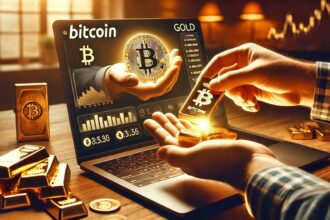 Bitcoin broke price record against gold