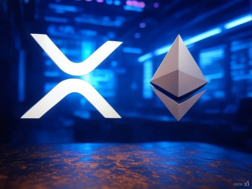 Red of XRP updates to seem to Ethereum
