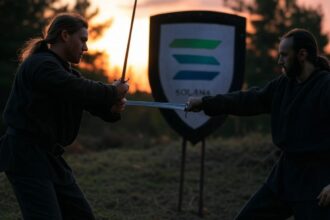 There is a duel in Solana for the memecoins market