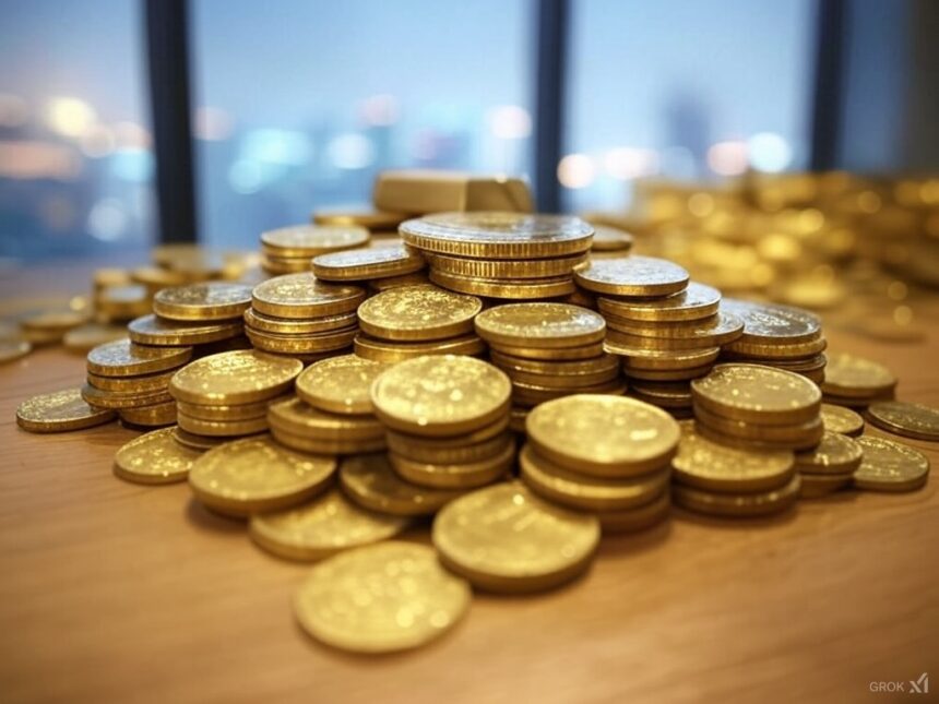 2 gold cryptocurrencies shone this week