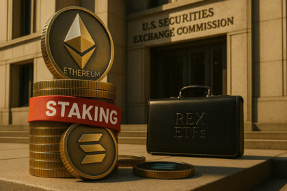 REX pushes ETH and SOL staking ETFs via rare C-Corp as SEC softens stance