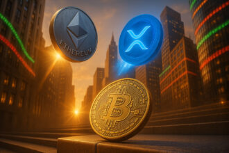 Ethereum and XRP steals spotlight in daily gains after Bitcoin reclaimed $106k