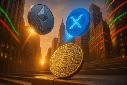 Ethereum and XRP steals spotlight in daily gains after Bitcoin reclaimed $106k
