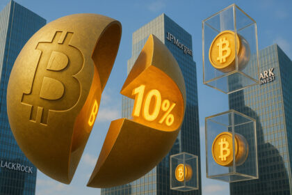 Institutions now hold over 10% of Bitcoin supply as demand outpaces BTC mining by 10x