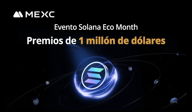 1 million dollars in prizes to be distributed with the new Solana and Mexc event