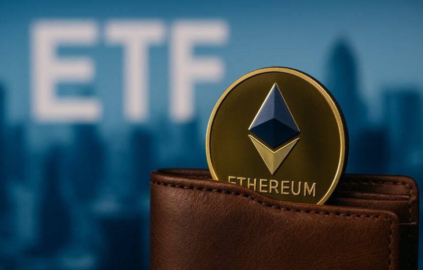 The institutional interest moves from Bitcoin's ETFs to Ethereum