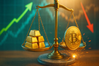 Why the price of gold is rising while Bitcoin is struggling