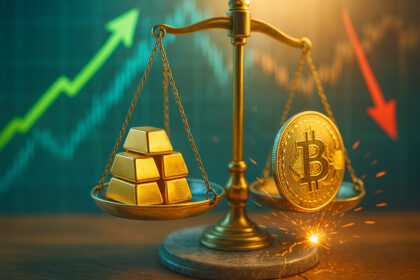 Why the price of gold is rising while Bitcoin is struggling